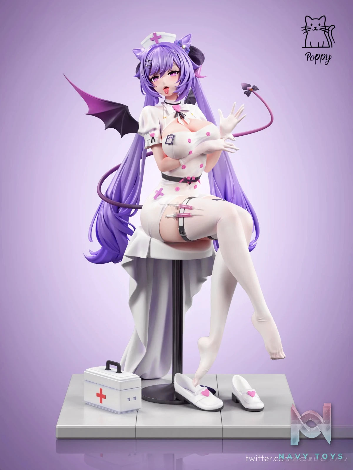 Poppy Studio – Genshin Impact Succubus Nurse Keqing