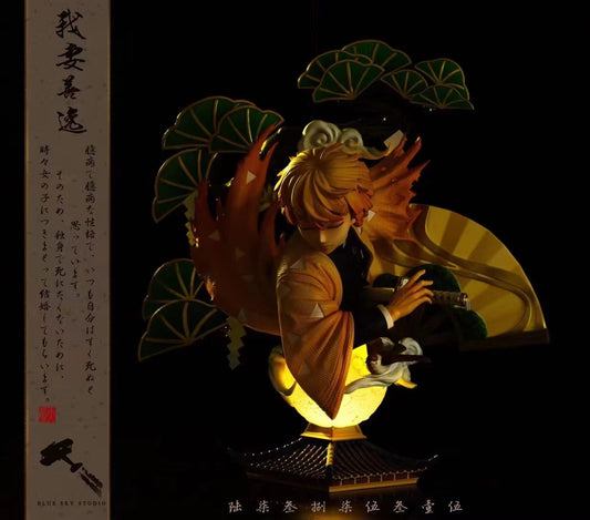 Zenitsu Agatsuma Bust - Blue Sky Studio resin statue blue sky studio anime figure