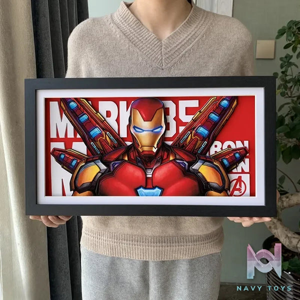 KALA HOME Studio – Iron Man Mark 85 3D Decorative Painting Marvel