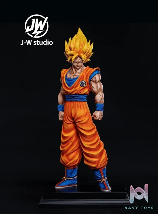 JW Studio - Dragon Ball Series Goku resin statue Navy Toys anime figure