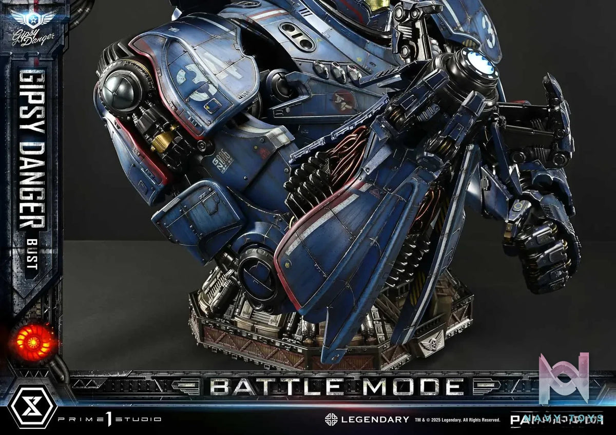 Prime 1 Studio – Life Size Bust Pacific Rim (Film) Gipsy Danger Battle Mode LSPACRIM-02 (Licensed)