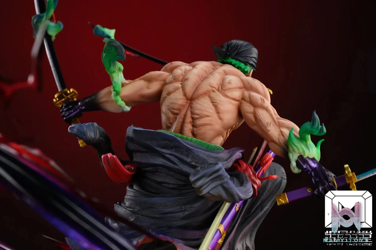 Model palace Studio - One Piece Roronoa Zoro resin statue Navy Toys anime figure