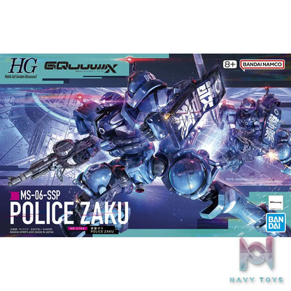 BANDAI – HG 1/144 POLICE ZAKU (Licensed)