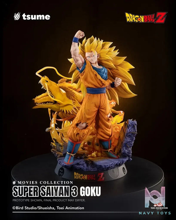 Tsume Studio – Dragon Ball Movies Collection Super Saiyan 3 Goku (Licensed)