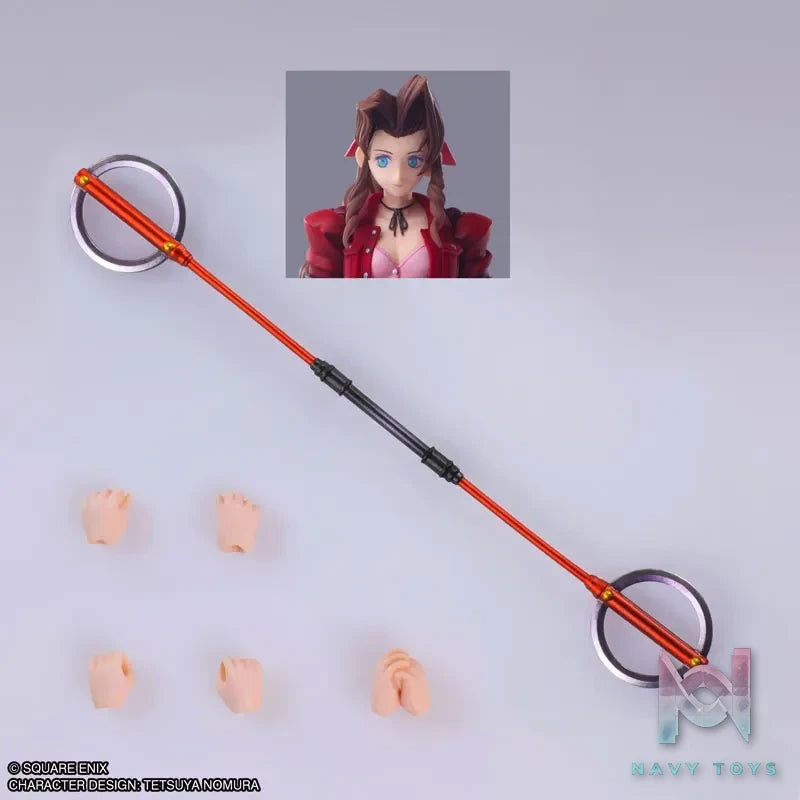 SQUARE ENIX – Final Fantasy VII Bring Arts Aerith Gainsborough Mythril Rod Ver. (Licensed)