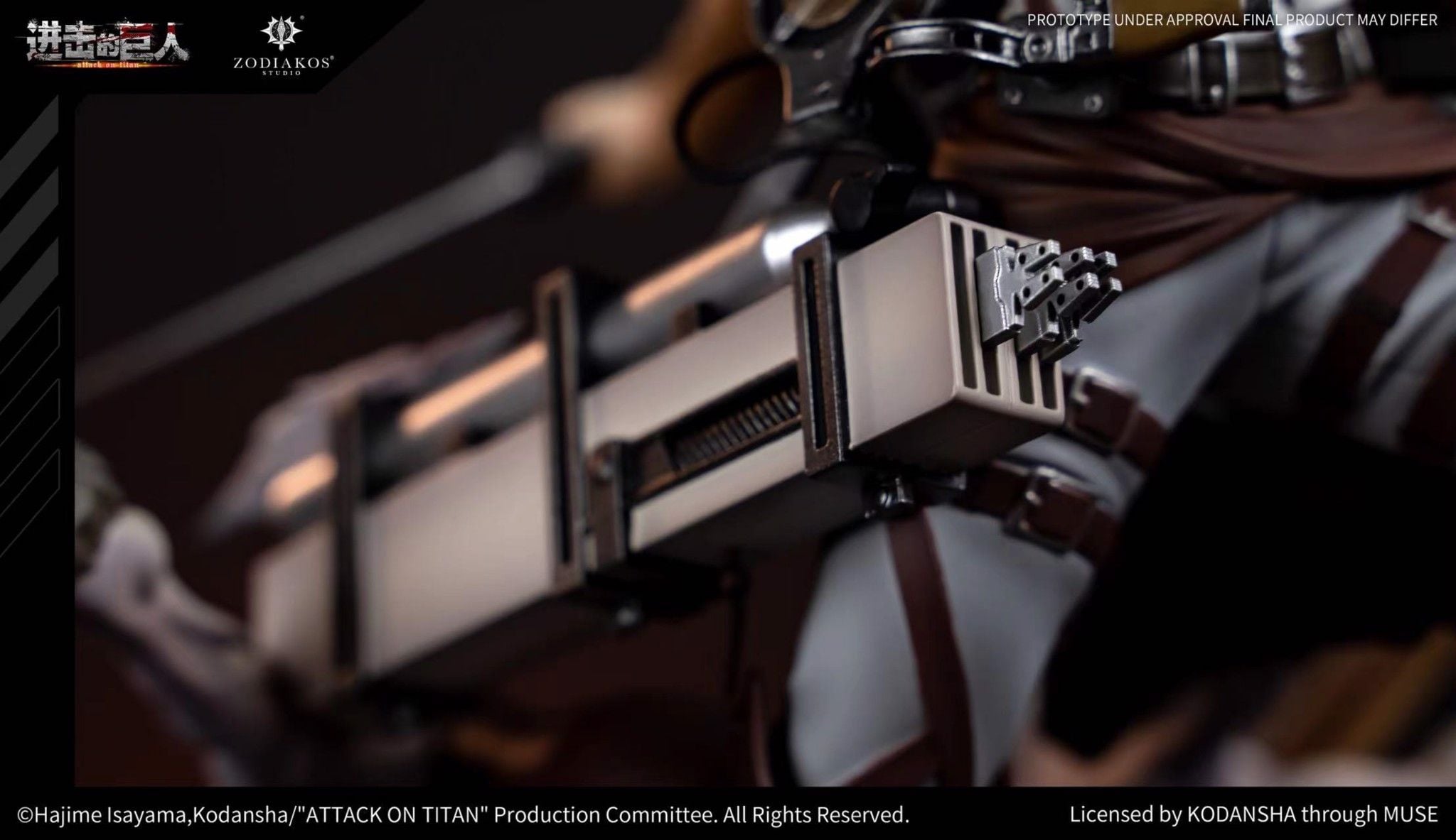 Mikasa Ackerman - Attack On Titan - Zodiakos Studio resin statue zodiakos studio anime figure