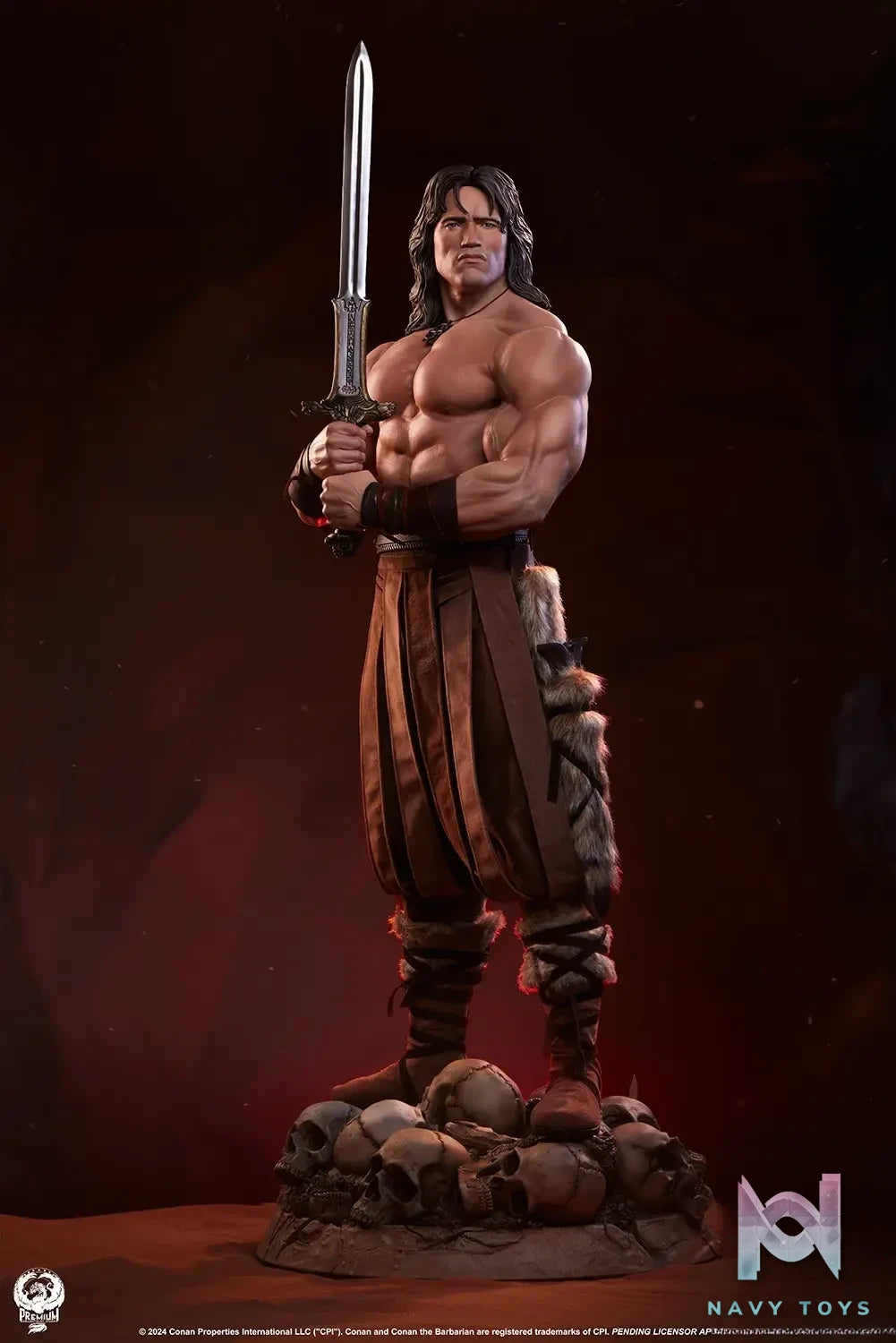 Sideshow Collectibles X Premium Collectibles Studio – Conan 1/2 Scale Elite Series Statue (Licensed)