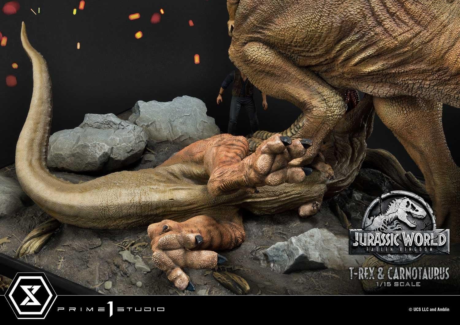 Tyrannosaurus - Rex & Carnotaurus - Jurassic World - Prime 1 Studio resin statue Prime 1 Studio anime figure