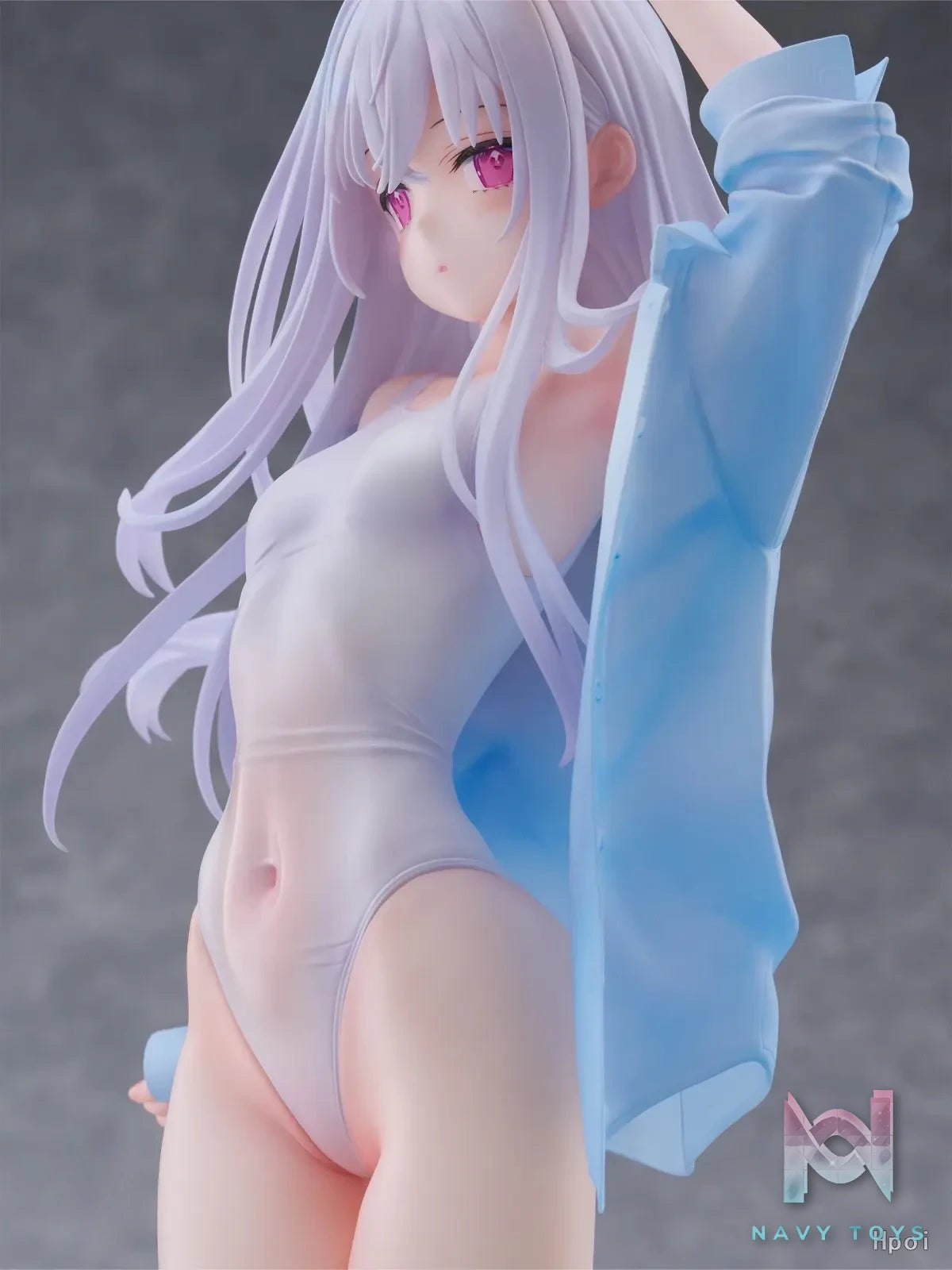 FURYU – TENITOL TALL MIGNON WORKS shiro Swimsuit ver. Figure (Licensed)