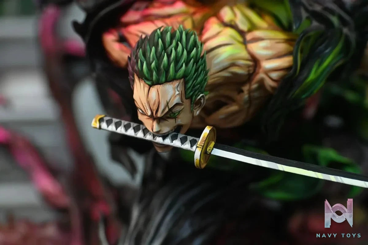 TK Studio - One Piece Sprint Roronoa Zoro resin statue Navy Toys anime figure