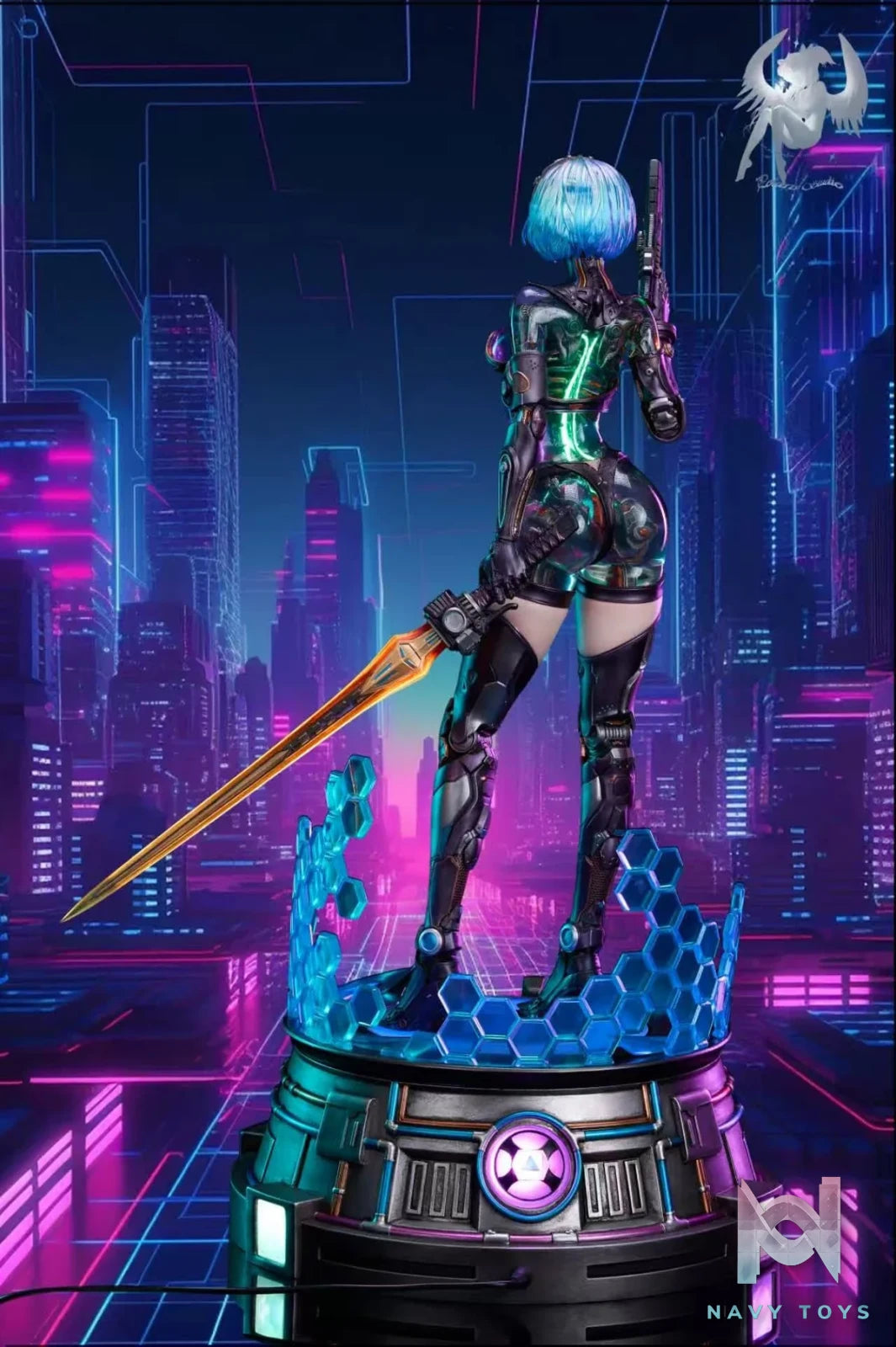 Ex Machina Ling resin statue Polaris Studio anime figure