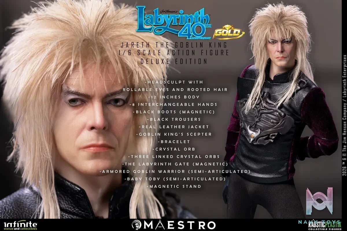 Infinite Statue – LABYRINTH JARETH THE GOBLIN KING 1/6 SCALE ACTION FIGURE (Licensed)