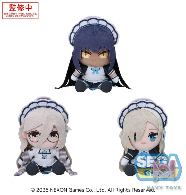 SEGA – Blue Archive Mini Plush Vol.5 X Vol.6 (EX) Set of 3 (Licensed)