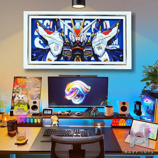 KALA HOME Studio – Strike Freedom Gundam 3D Decorative Painting Gundam