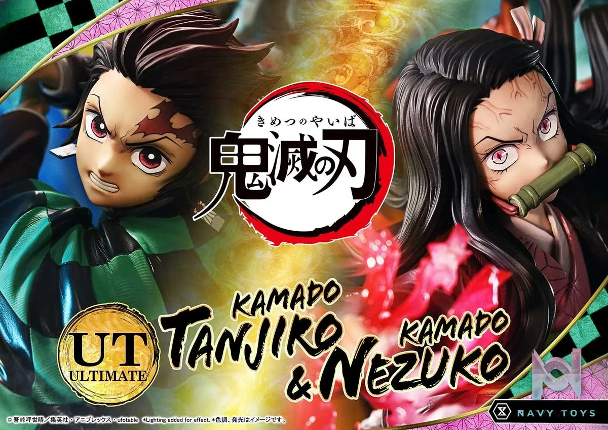 Prime 1 Studio – Demon Slayer: Kimetsu no Yaiba Kamado Tanjiro & Kamado Nezuko CMDSKY-01 CMDSKY-01UT CMDSKY-01UTS (Licensed)