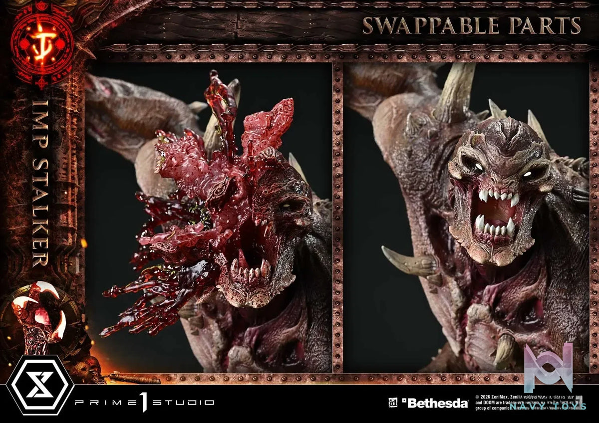 Prime 1 Studio – Ultimate Premium Masterline DOOM: The Dark Ages Imp Stalker UPMDOOM-02 UPMDOOM-02S (Licensed)
