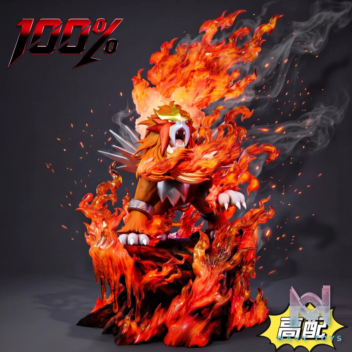 100% Studio – Entei Pokémon