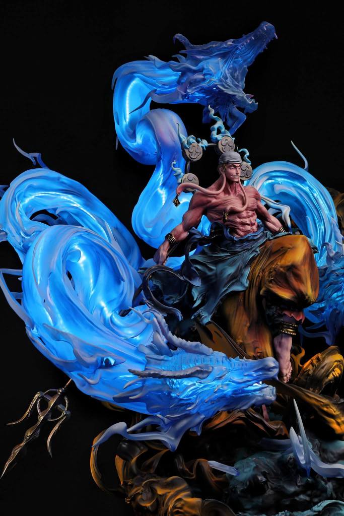 Enel resin statue iron curtain studio anime figure