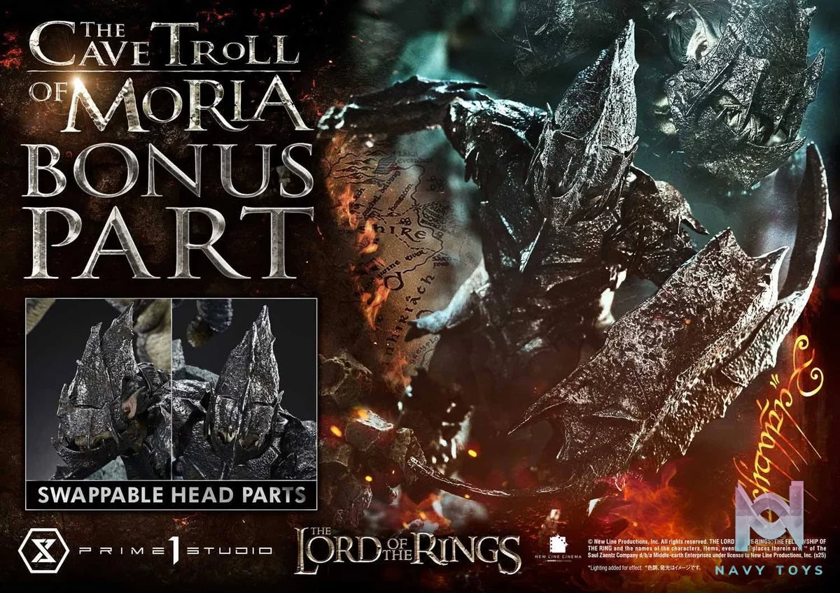 The Cave Troll of Moria resin statue Prime 1 Studio anime figure