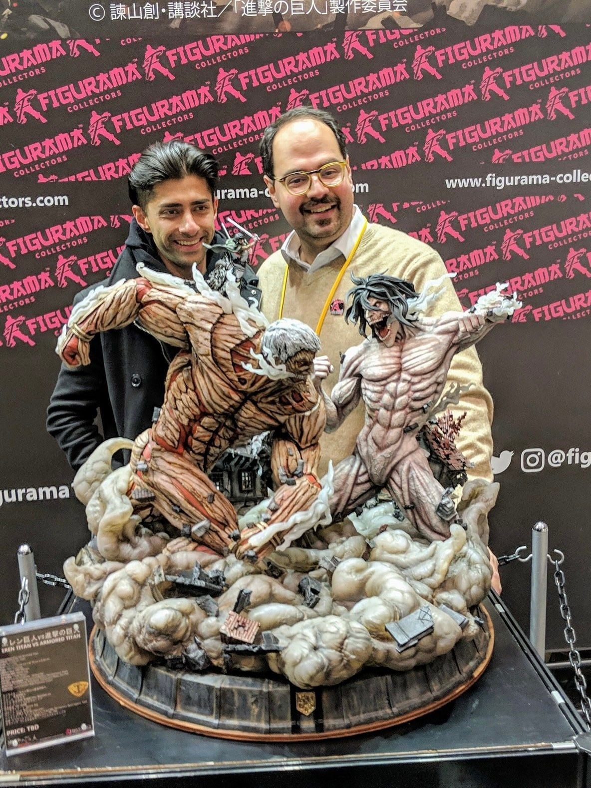 Reiner & Eren - Attack on Titan - Figurama Collectors resin statue Figurama Collectors Studio anime figure