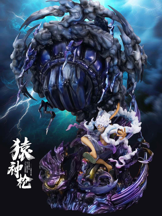 POPMAX Luffy Nika Base (Bajrang Gun) - One Piece - Jacksdo Studio resin statue jacksdo studio anime figure