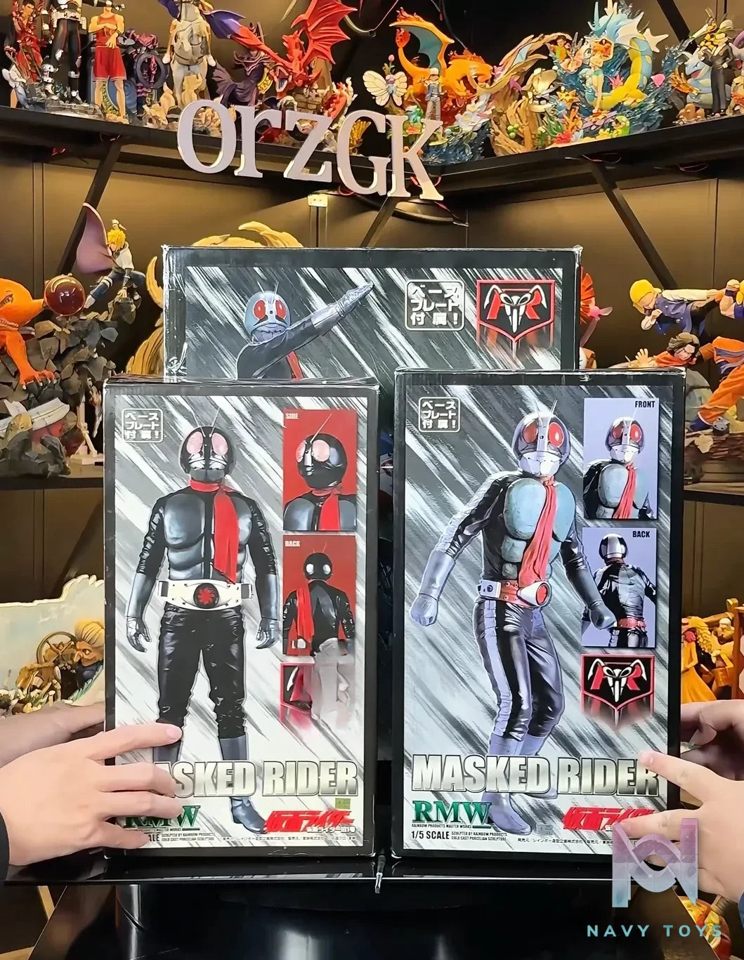 RainBow Modeling (RMW) – Kamen Rider No.1 NO.2 Masked Rider (Licensed)