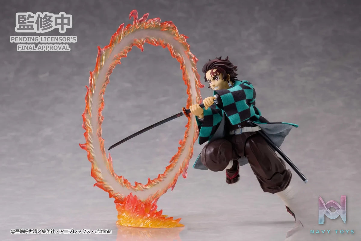 Aniplex – BUZZmod. Demon Slayer: Kimetsu no Yaiba Giyu Tomioka X Tanjiro Kamado Ver2 1/12 scale action figure (Licensed)