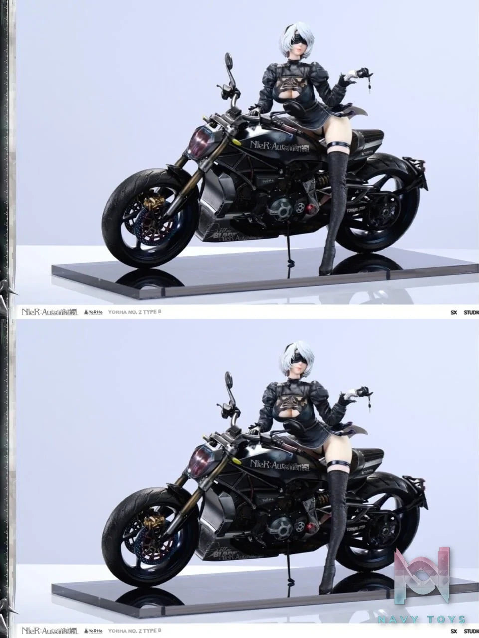 Motorcycle NieR 2B - NieR: Automata - Aetheria Studio resin statue Aetheria Studio anime figure
