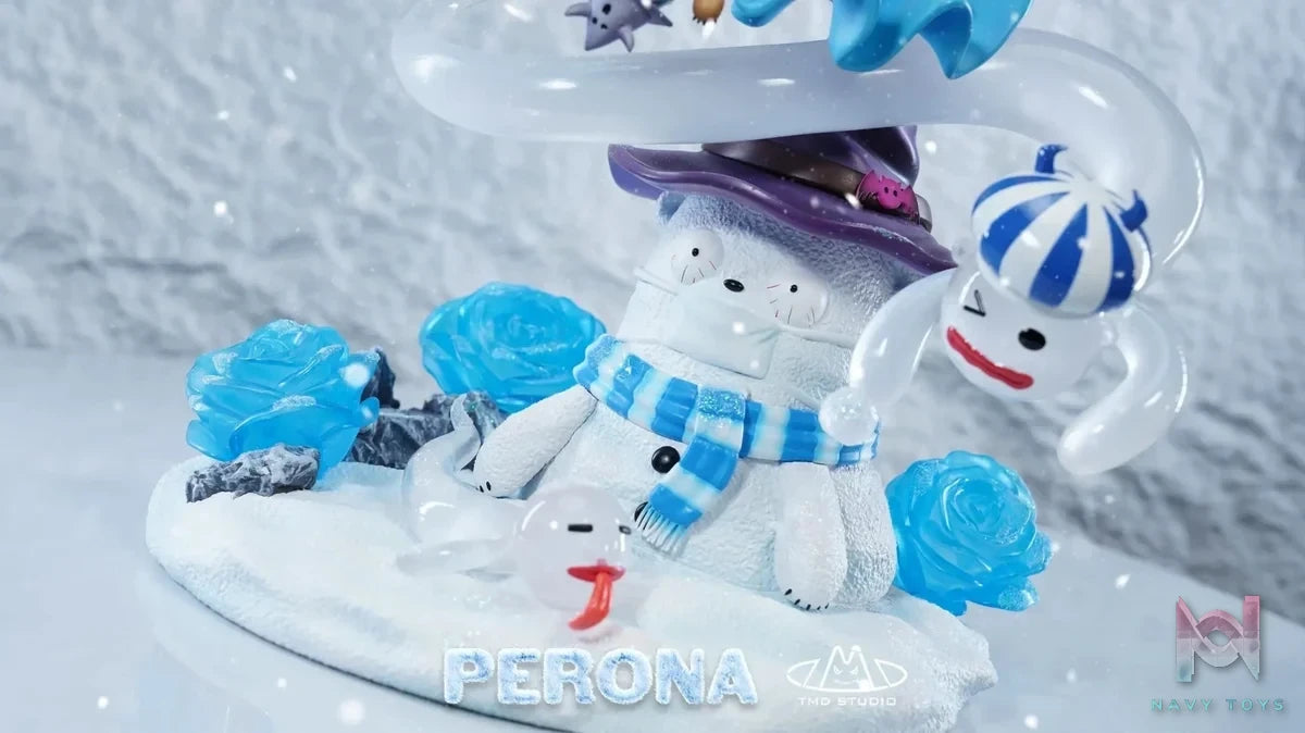 Toy's my dream Studio - One Piece ICE Perona Searching for Moria resin statue Navy Toys anime figure