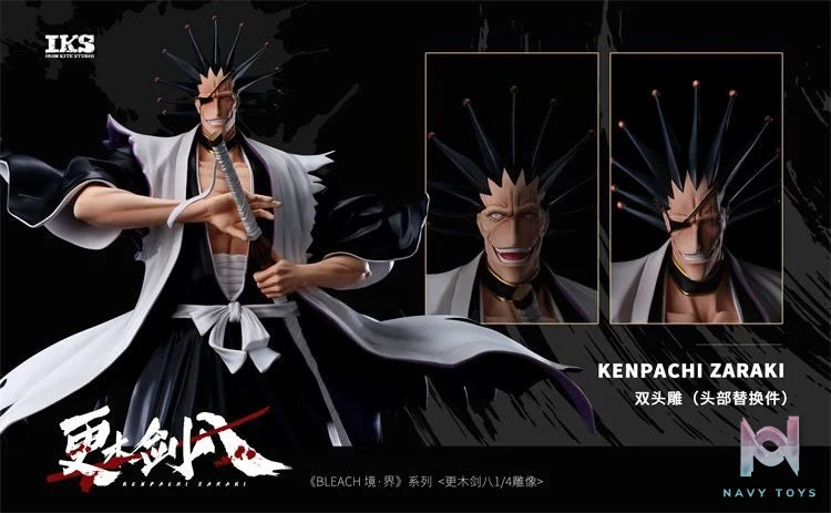Kenpachi Zaraki - Bleach - Iron Kite Studio resin statue Iron Kite Studio anime figure