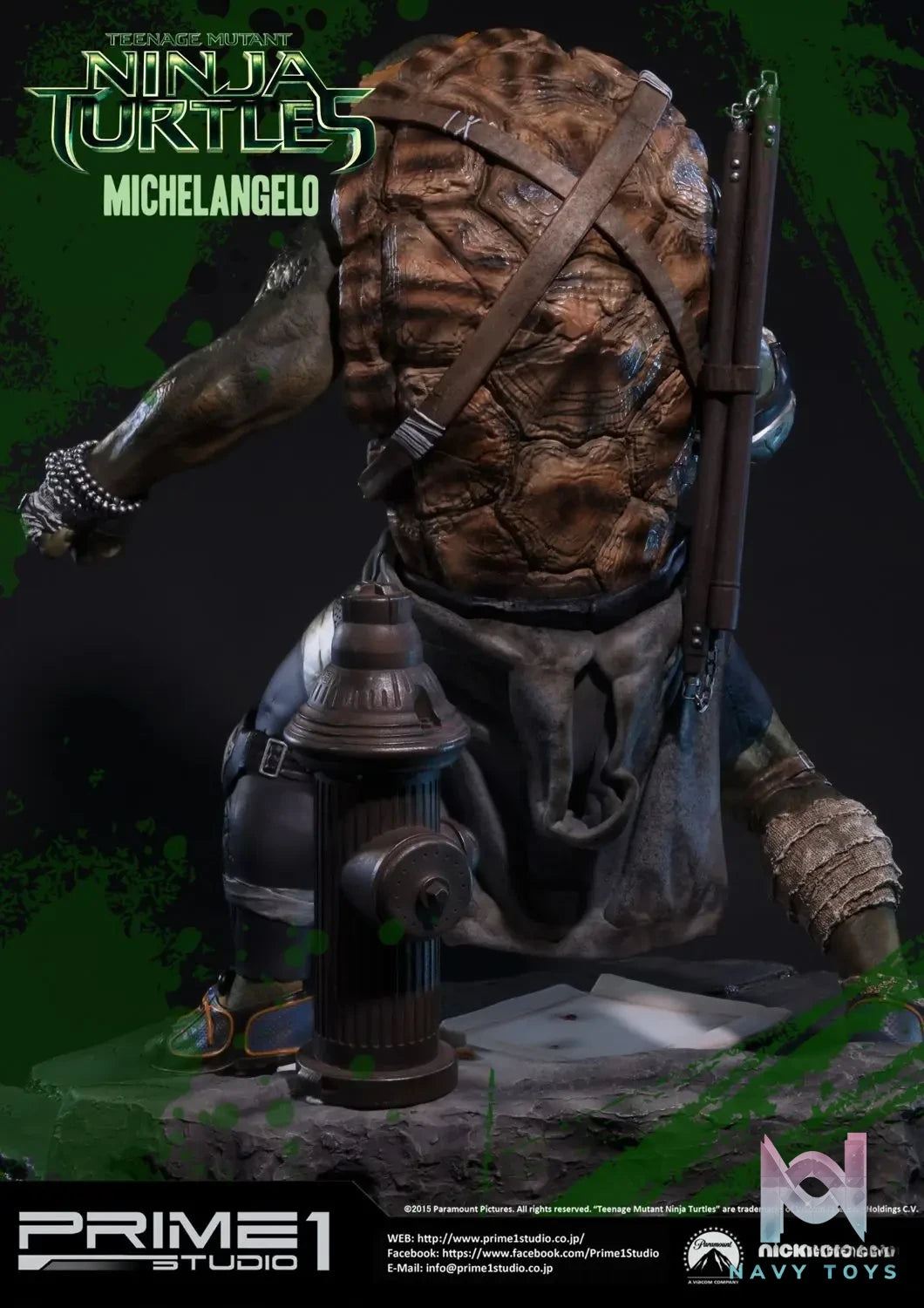 Prime 1 Studio – Museum Masterline Teenage Mutant Ninja Turtles (Film) Michelangelo MMTMNT-04 (Licensed)