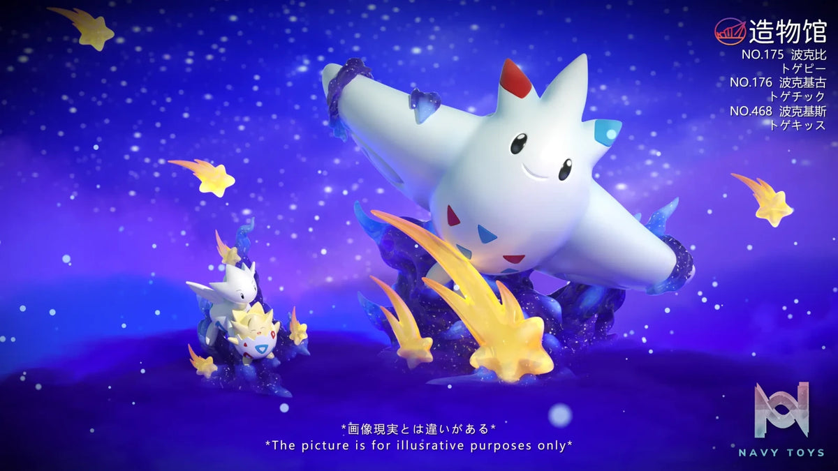 ZaoWu Museum Studio – Pokémon Togepi Evolution Set