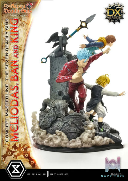 Prime 1 Studio – Concept Masterline The Seven Deadly Sins Meliodas, Ban and King CMNTZ-01 CMNTZ-01DXS (Licensed)
