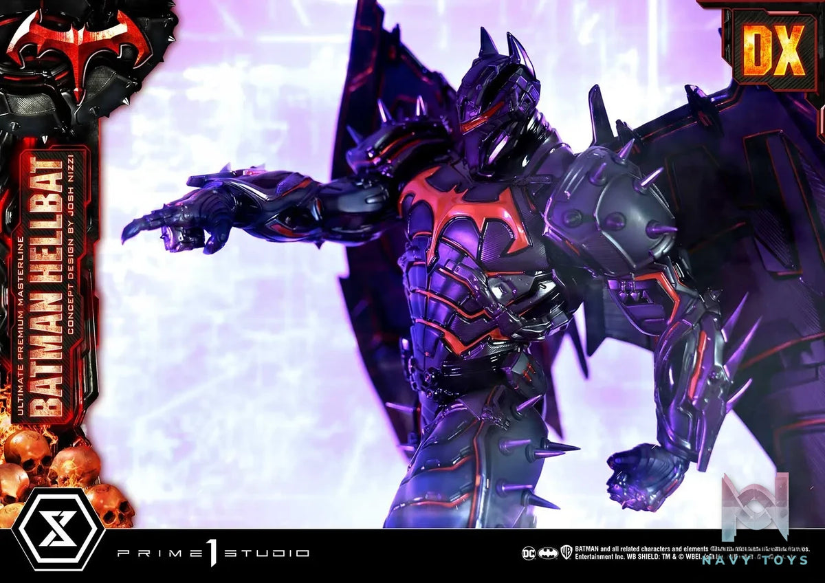 Prime 1 Studio – Ultimate Premium Masterline Batman (Comics) Batman Hellbat Concept Design by Josh Nizzi UPMDC-06 UPMDC-06DX UPMDC-06DXS (Licensed)
