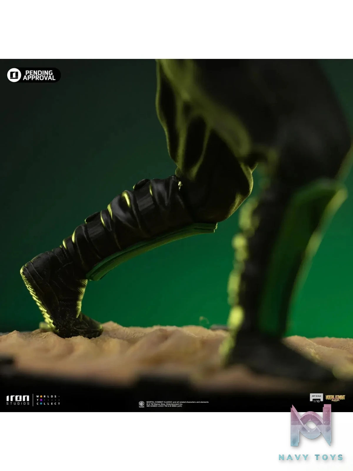 Iron Studio – Mortal Kombat Art Scale 1/10 Statue Reptile (Licensed)