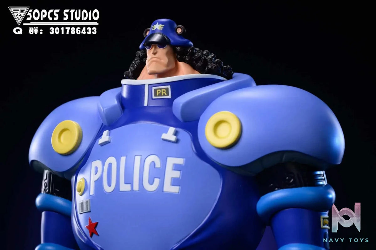 50PCS Studio – One Piece Police Bartholemew Kuma