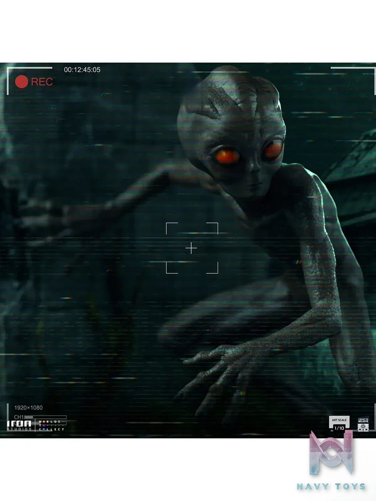 Iron Studios – ET Varginha Statue I Want to Believe Art Scale IWTBEL122425-10 (Licensed)