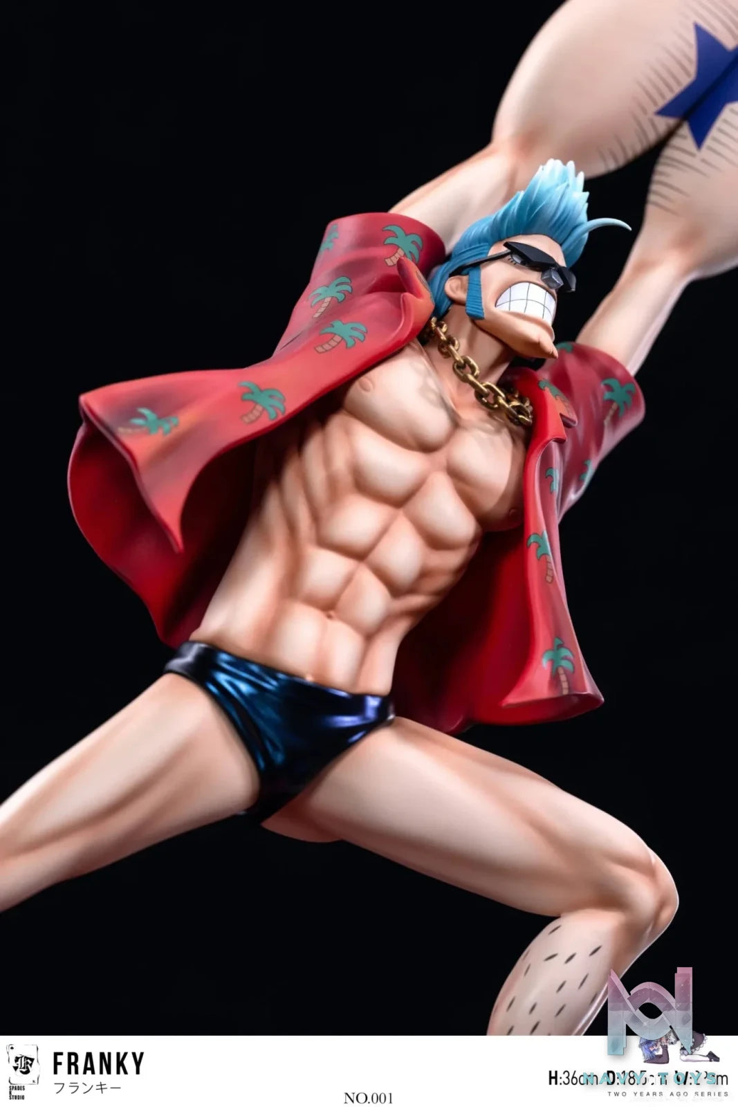 SPADES K Studio - One Piece Straw Hat Pirates Series Franky resin statue Navy Toys anime figure