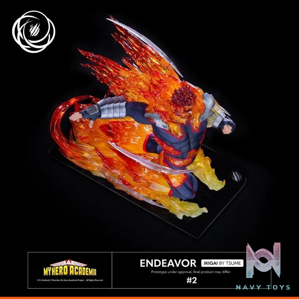 Endeavor Ikigai - My Hero Academia - Tsume Art resin statue Tsume Art Studio anime figure