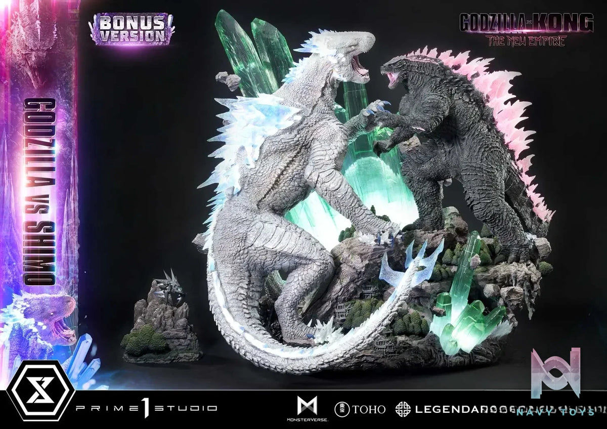 Prime 1 Studio – Godzilla x Kong: The New Empire Godzilla vs Shimo UDMGXK-01 UDMGXK-01S (Licensed)