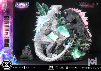 Prime 1 Studio – Godzilla x Kong: The New Empire Godzilla vs Shimo UDMGXK-01 UDMGXK-01S (Licensed)