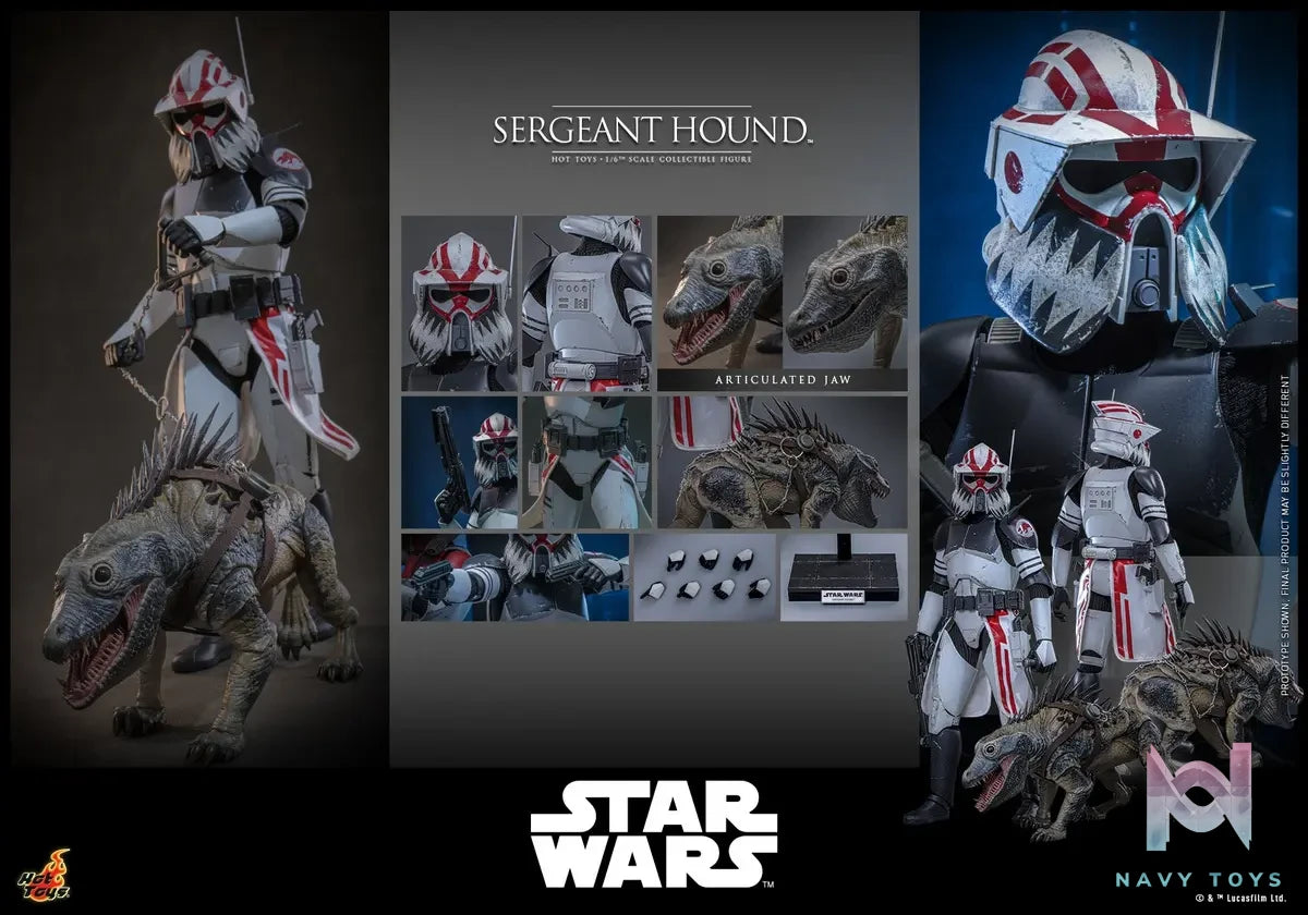 Hottoys – Sergeant Hound 1/6 Scale Collectible Figure TMS167 (Licensed)