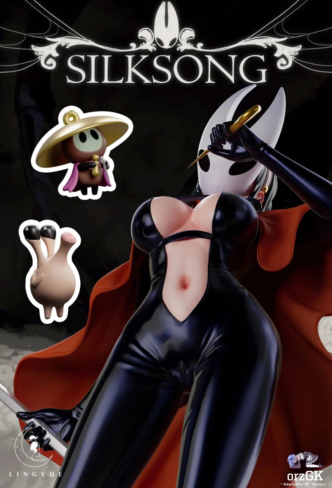Ling Yue Studio - Yor Forger cos Silksong Hornet Spy x Family resin statue Navy Toys anime figure