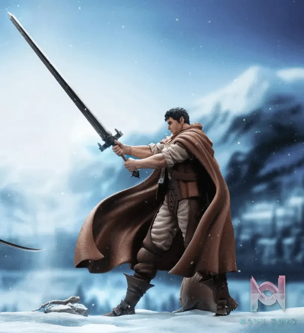 Snowfield Farewell Guts & Griffith - Berserk - IRON ELEVEN Studio resin statue Navy Toys anime figure