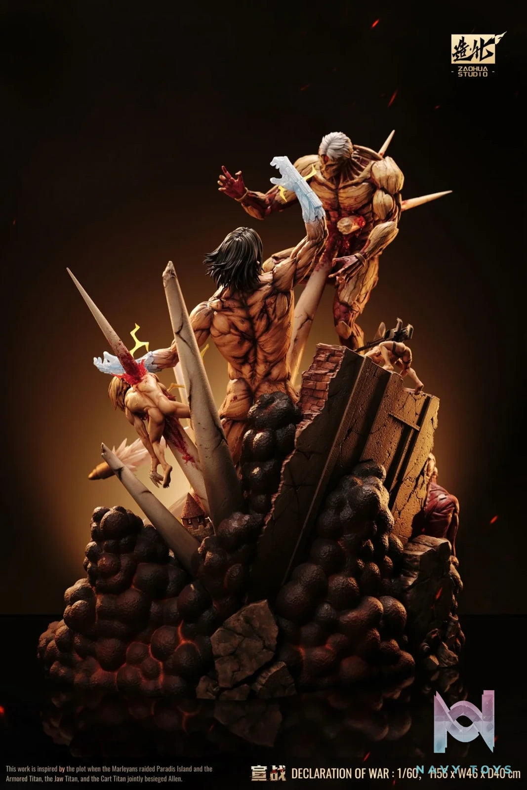 Eren Jeager - Attack On Titan - Zaohua Studio resin statue ZoaHua Studio anime figure