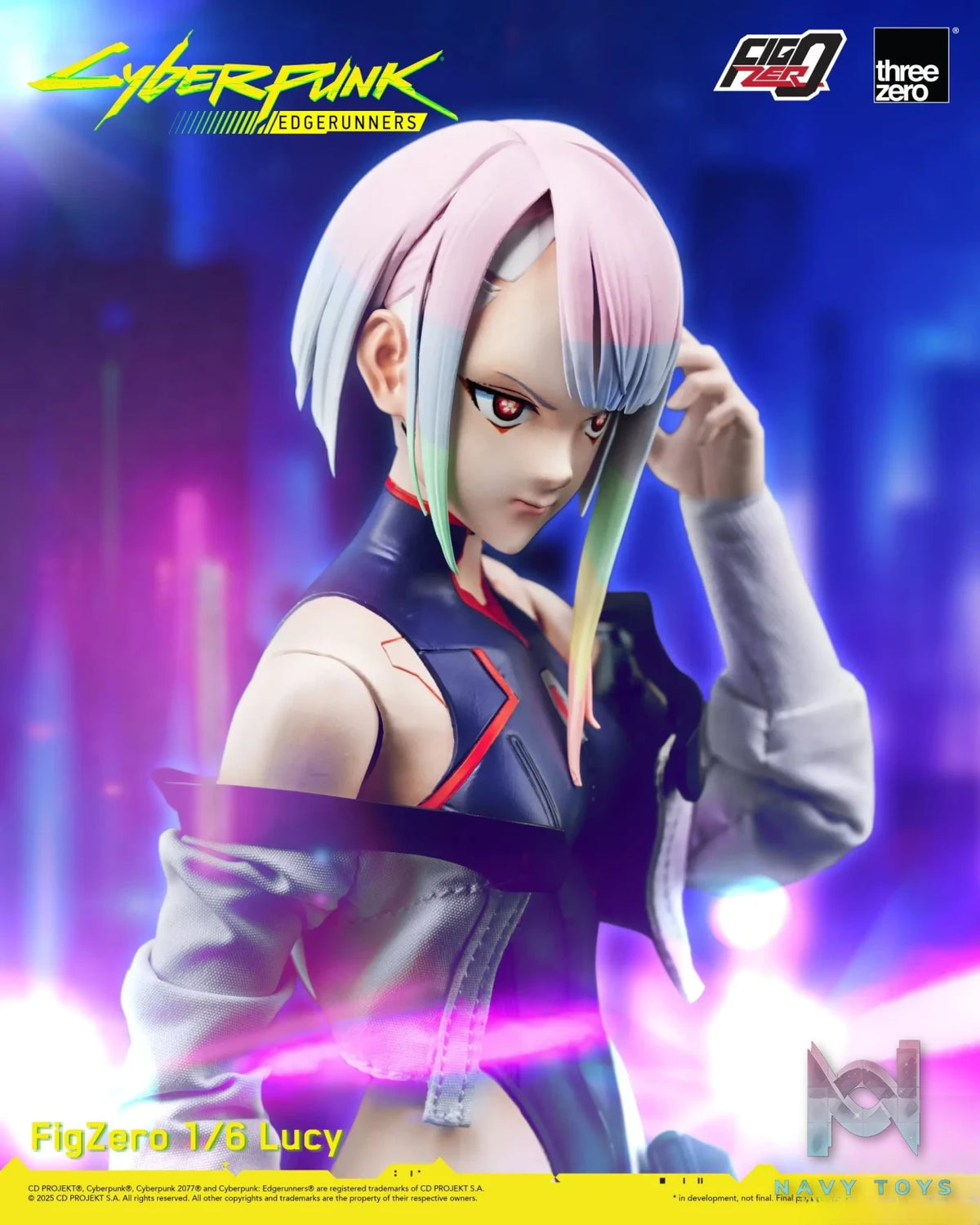 Threezero – Cyberpunk: Edgerunners FigZero 1/6 Lucy 3Z06000W0 (Licensed)