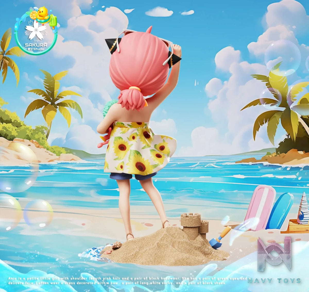 SAKURA Studio – Spy x Family 2nd beach swimwear Anya