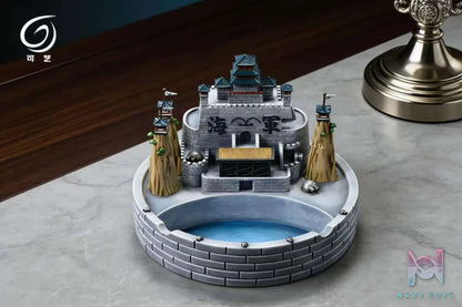 Ke Yi Mo Wan Studio – Marineford’s Marine Headquarters Creative Ornament Ashtray One Piece