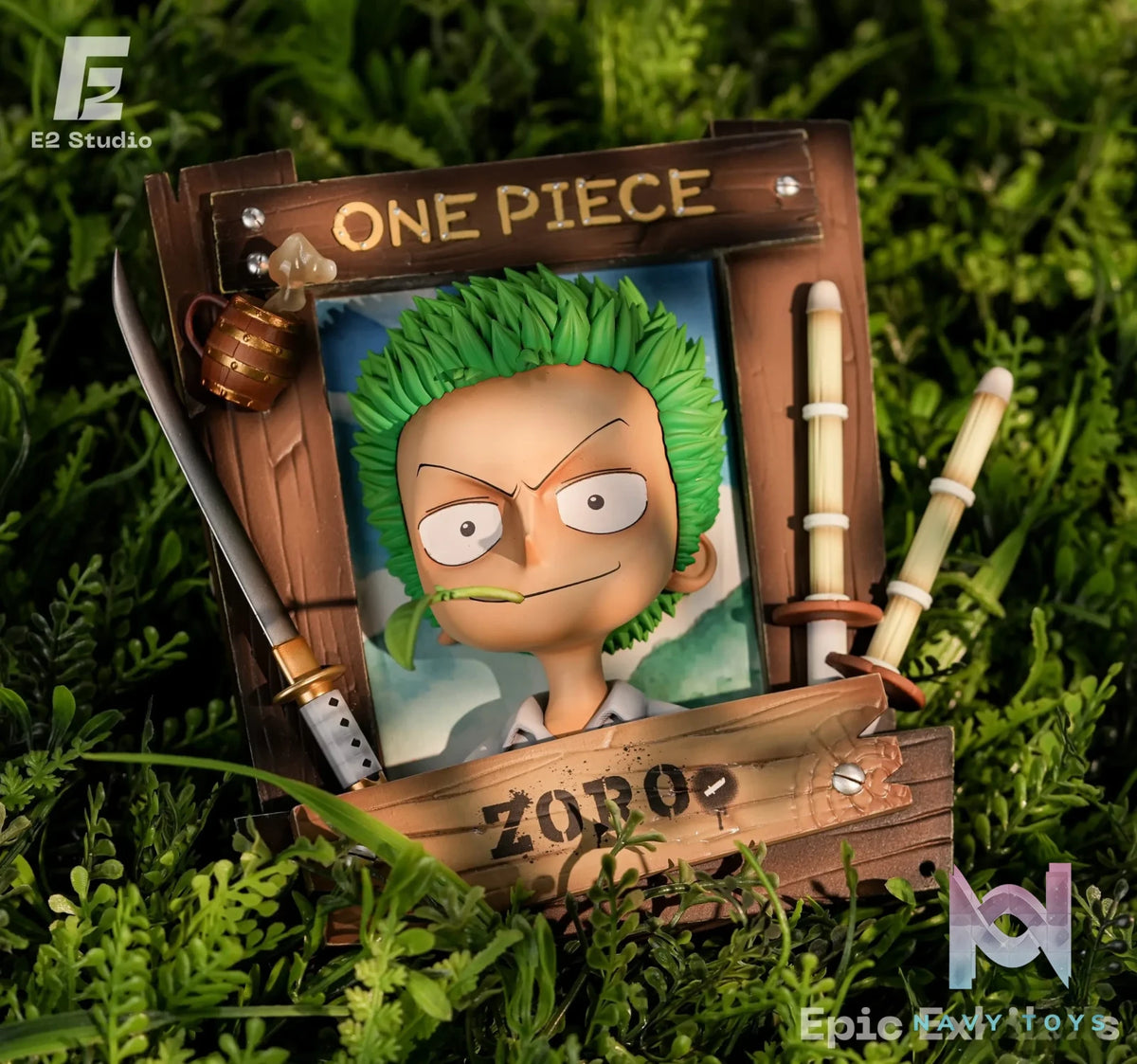 E2 Studio – One Piece Baby Photo Frame Series Luffy & Chopper & Zoro & Nami