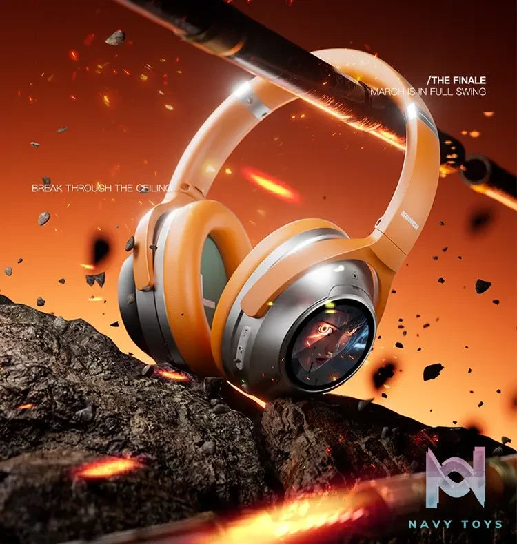 SONGX – Maiduo Limited Dual-Screen Over-Ear Noise-Canceling Headphones Ling Cage (Licensed)